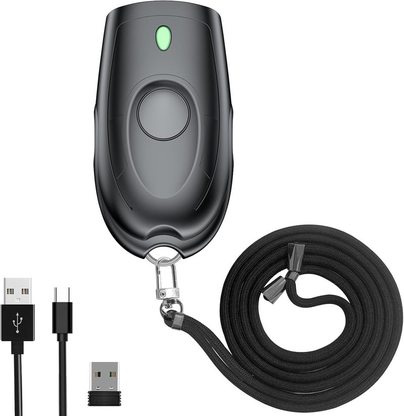 symcode Bluetooth Barcode Scanner Mini 1D Small Portable Bar Code Scanner 3-in-1 Bluetooth & 2.4G Wireless & USB Wired Barcode Scanner with Android,iOS,Computers,Windows - Image 1